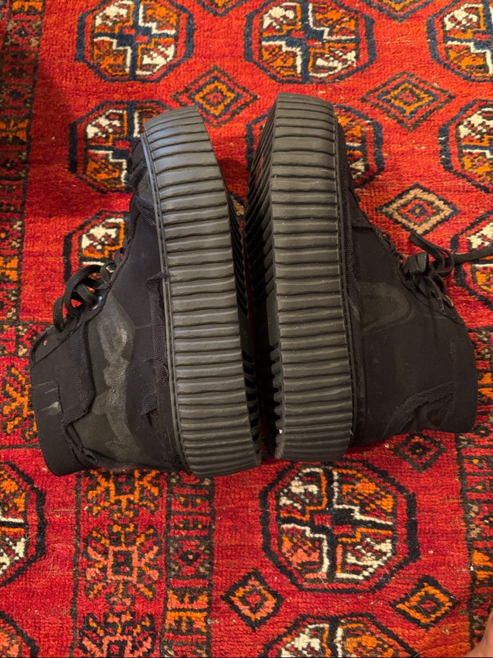 RUNDHOLZ Black Hightop Sneakers - Picture 4 of 9